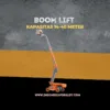 Boom Lift 14-40 Meter Boom Lift 14-40 Meter