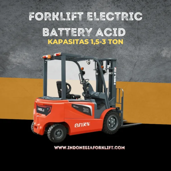 Forklift Electric Battery Acid 1,5-3 Ton