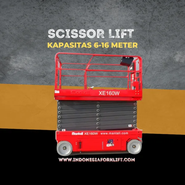 Scissor Lift Mantall 6-16 Meter